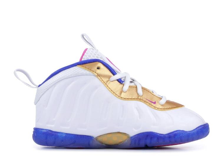

Кроссовки Nike LITTLE POSITE ONE TD 'PEANUT BUTTER & JELLY ', белый