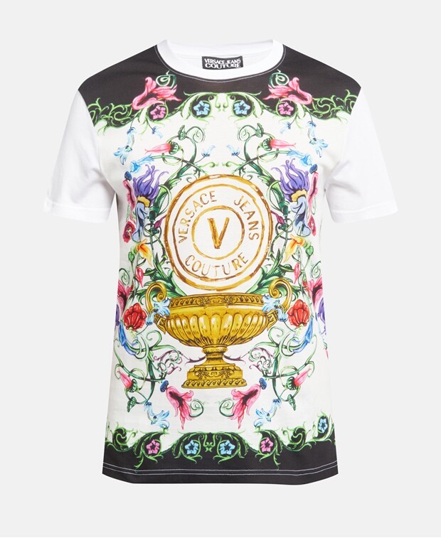 

Футболка Versace Jeans Couture, белый