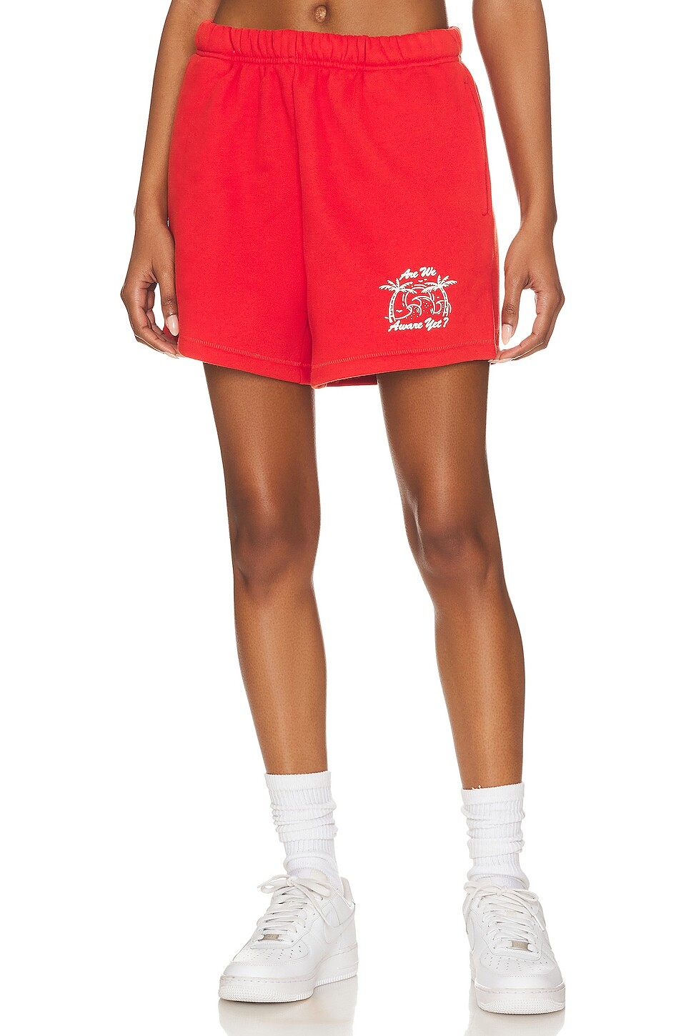 

Толстовка The Mayfair Group Are We Aware Sweatshort, цвет Chili