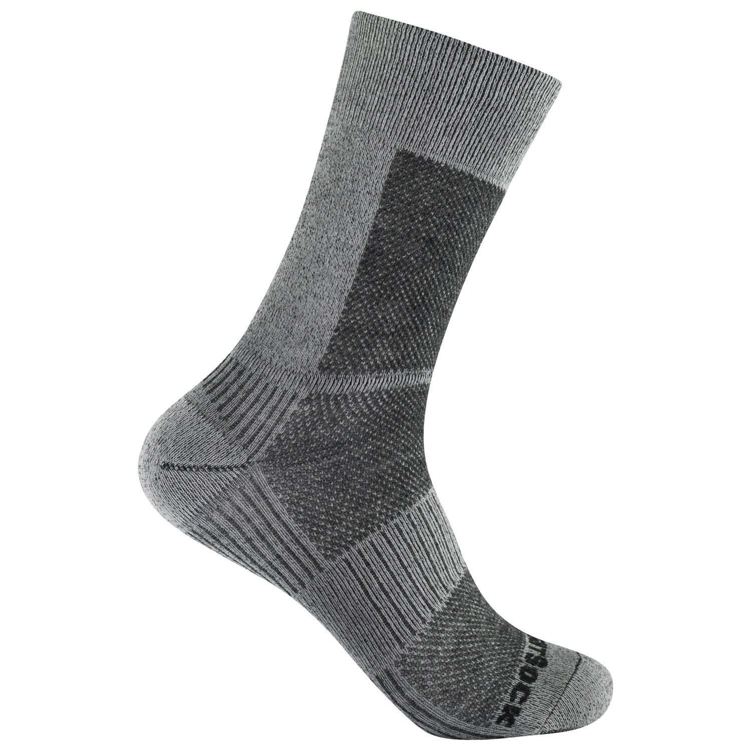 цена Походные носки Wrightsock Coolmesh II Merino Crew, цвет Grey/Smoke