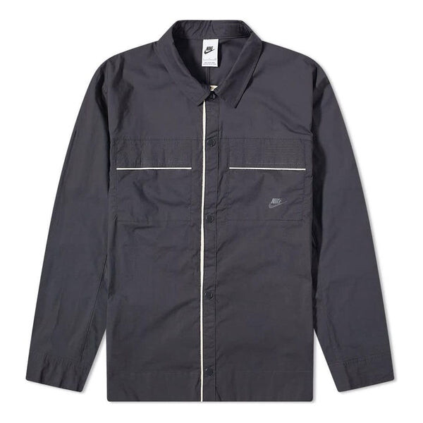 

Куртка Nike Woven Work Jacket 'Off Black', черный