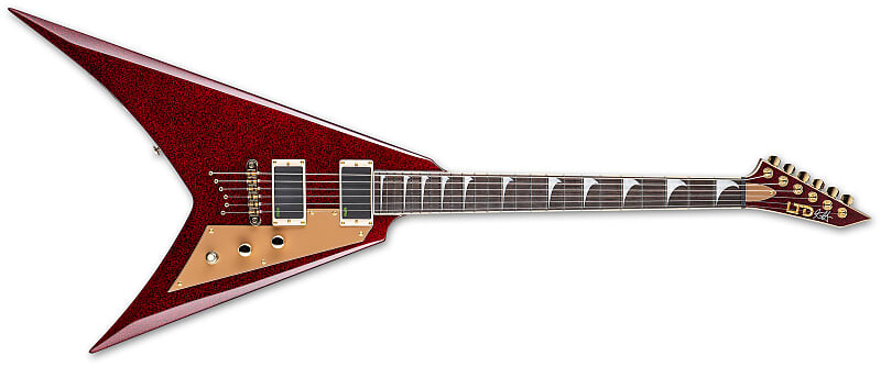 

Электрогитара ESP / LTD Kirk Hammett KH-V Red Sparkle 2023 - Red Sparkle w/Hard Shell Case