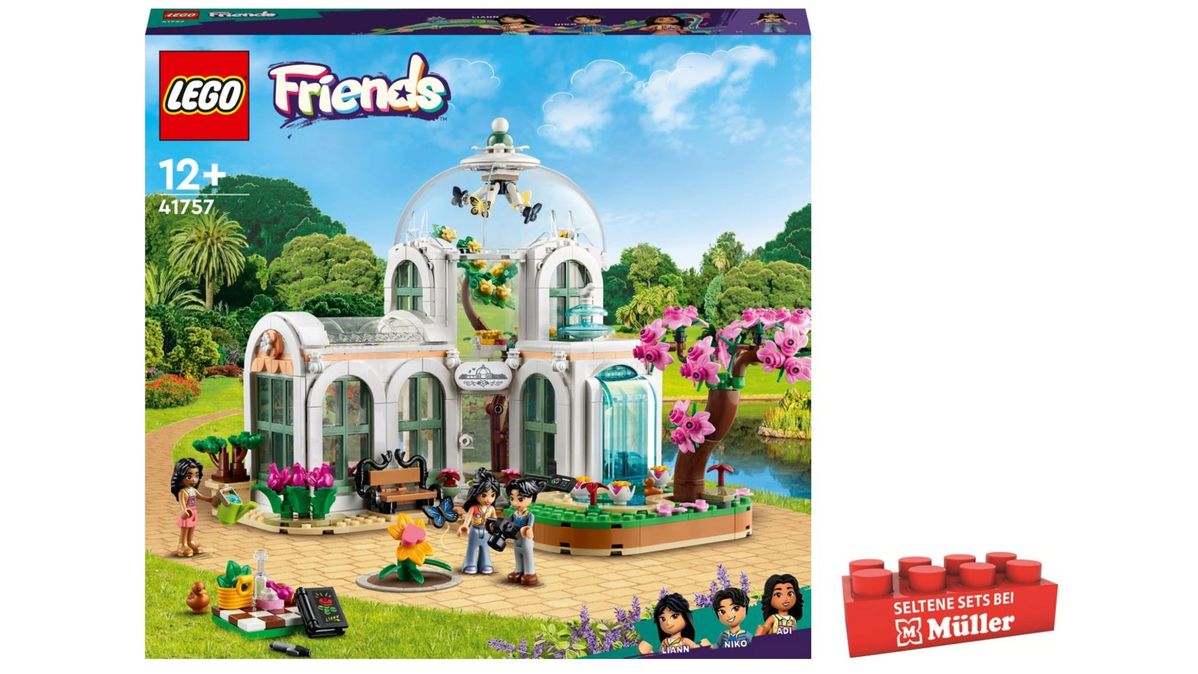 Lego Friends Модель Ботанического сада с цветами