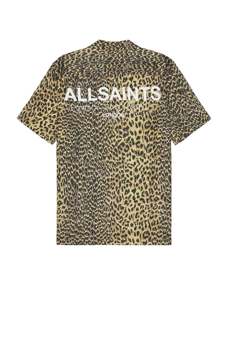 

Рубашка ALLSAINTS Fuji, цвет Meadow Yellow