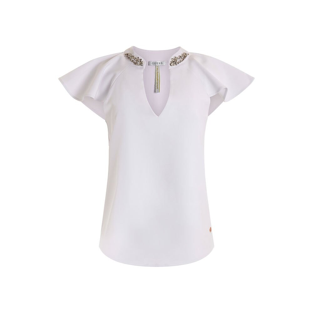 

Футболка с коротким рукавом Guess W3GH79-WB4H2-G011, белый