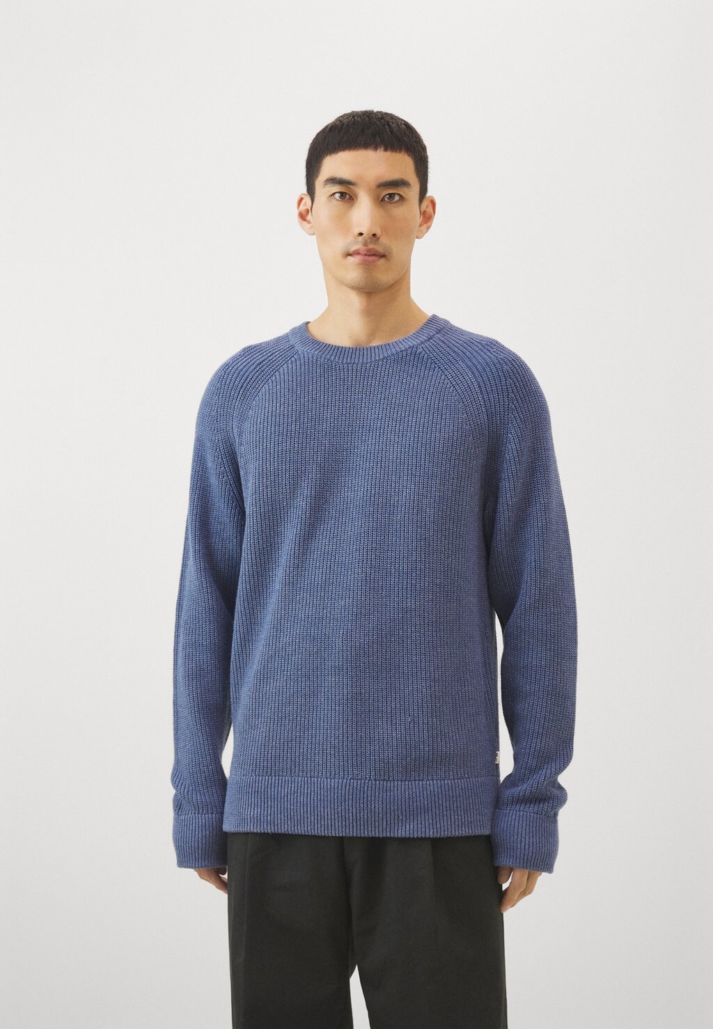 

Вязаный свитер JACOBO NN.07, цвет gray blue
