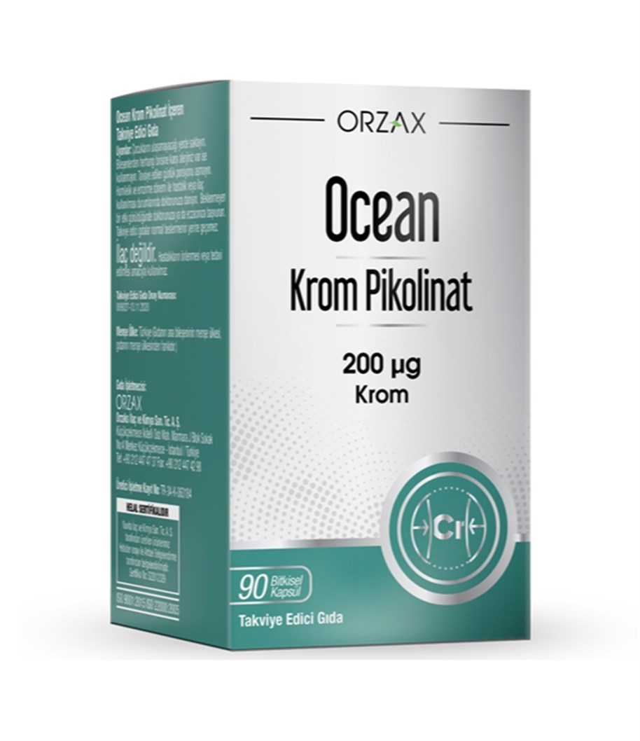 Океанский пиколинат хрома 90 капсул ORZAX пиколинат хрома ocean orzax 20 мкг 90 капсул