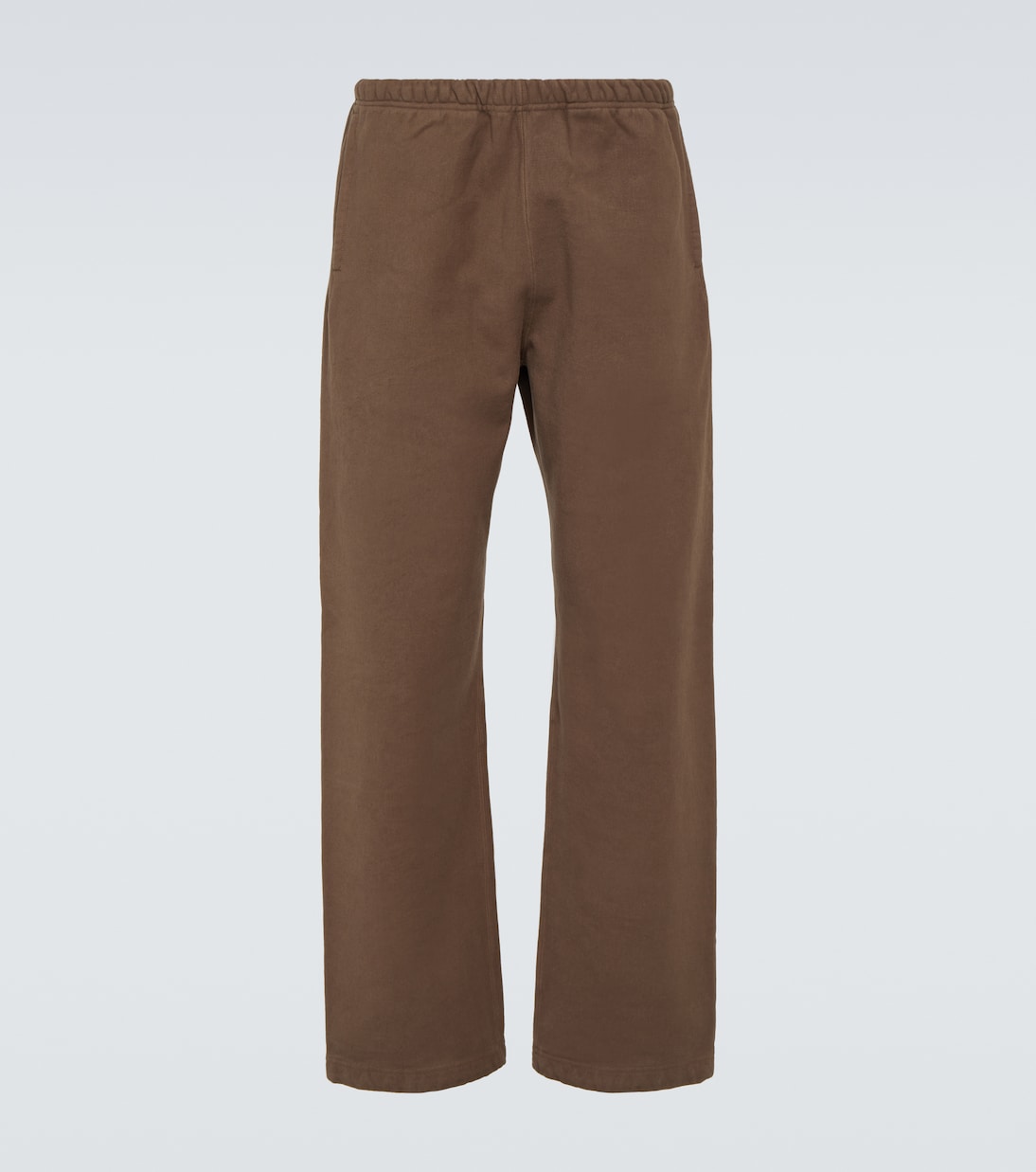 Спортивные брюки из смесового хлопка Auralee, коричневый