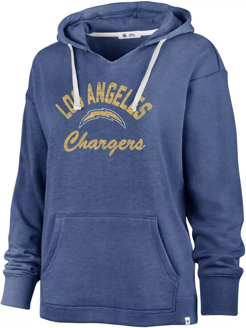 

Синяя женская толстовка Los Angeles Chargers '47