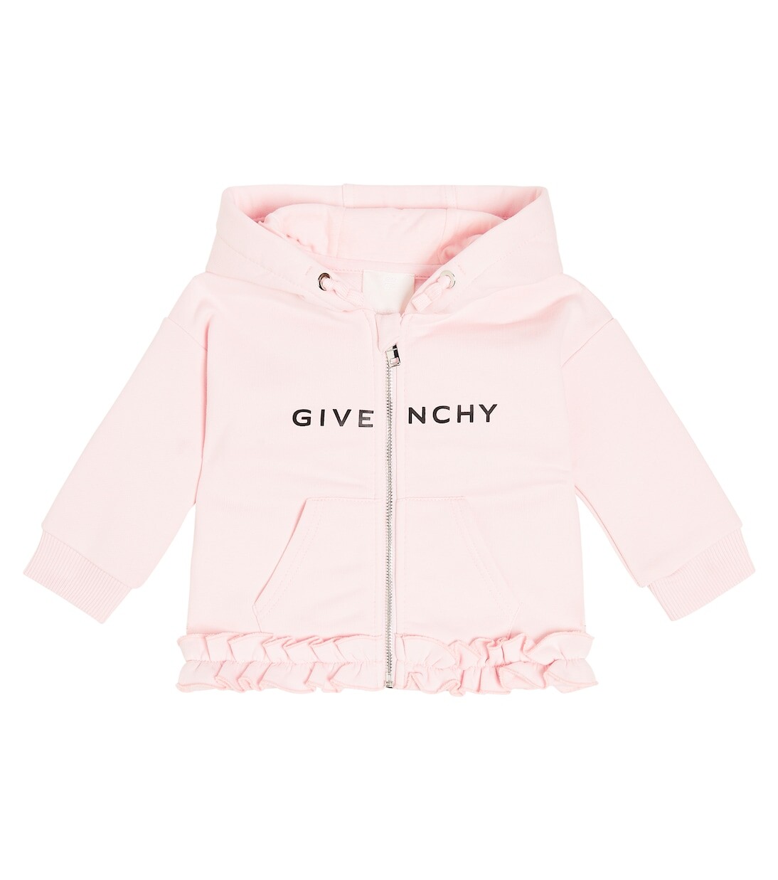 

Толстовка из хлопкового джерси с логотипом baby baby Givenchy Kids, розовый
