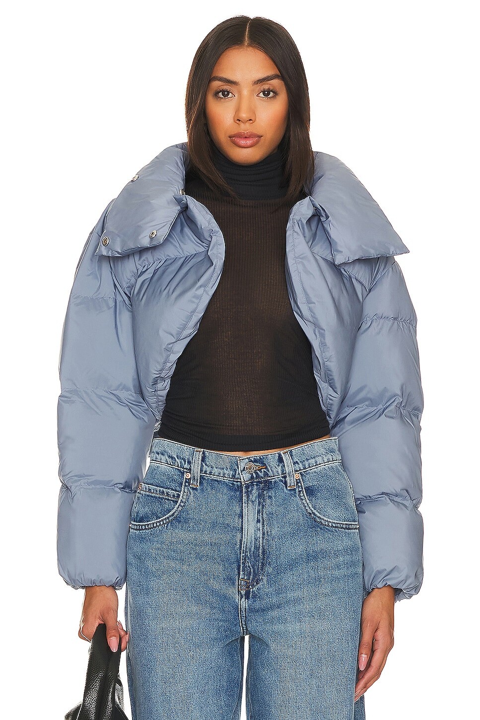 

Пуховик Toast Society Elara Bolero Puffer, цвет Stone Blue