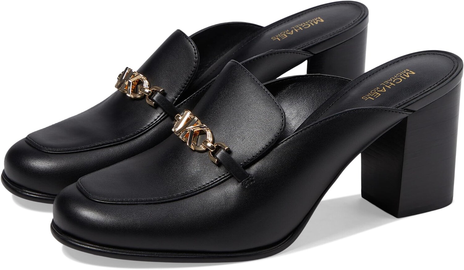 

Сабо Tiffanie Heeled Mule MICHAEL Michael Kors, черный