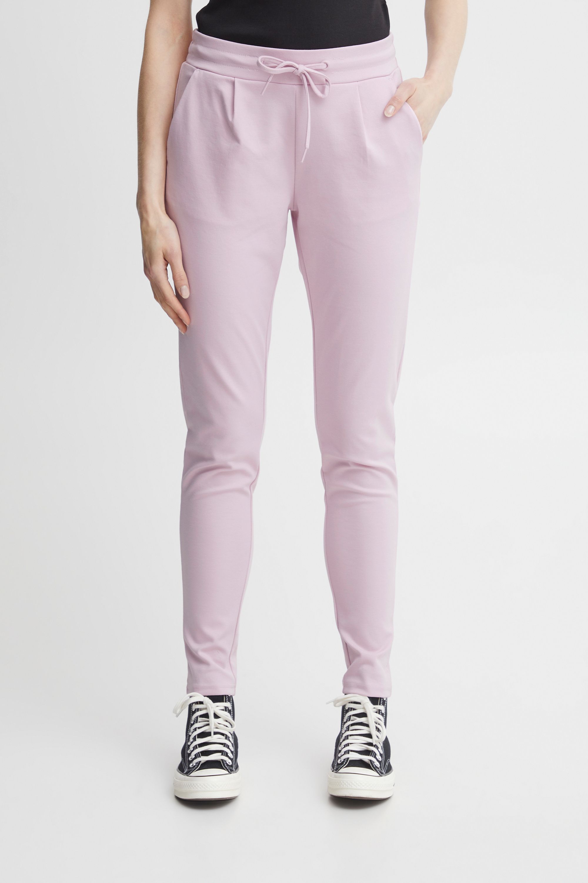 Спортивные брюки ICHI Stoff, розовый
