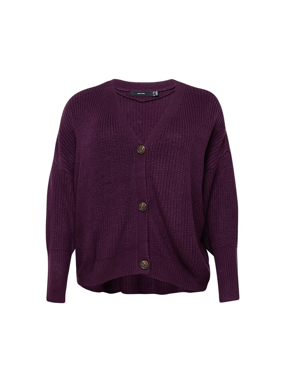 

Вязаный кардиган Vero Moda Lea, бордо