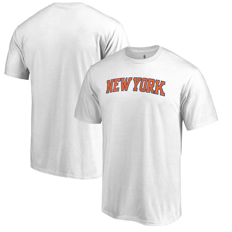 

Футболка с коротким рукавом Fanatics Branded New York Knicks, белый