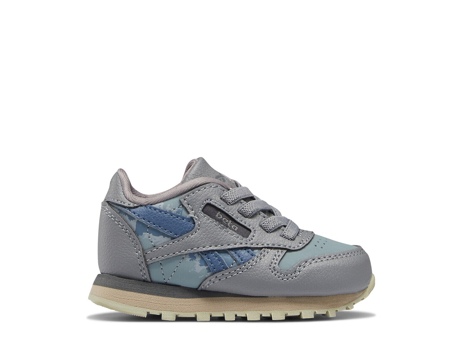 

Классические кожаные кроссовки Jurassic World - Детские Reebok, серый/синий