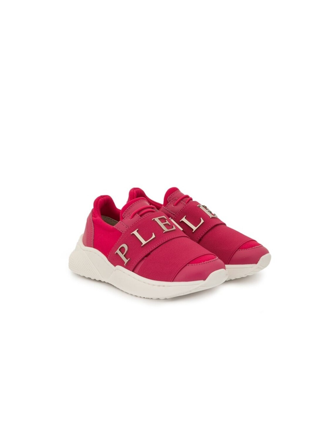 

Philipp Plein кроссовки Runner с логотипом, розовый