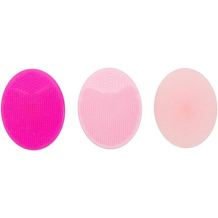 

The Vintage Cosmetic Company Силиконовые отшелушивающие подушечки для лица Мягкий силикон для нежного отшелушивания Осветляет тусклую кожу Сияющий цвет лица Розовый размер для путешествий