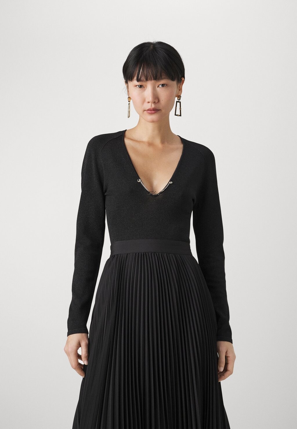 

Джемпер EVENING BODY KARL LAGERFELD, черный