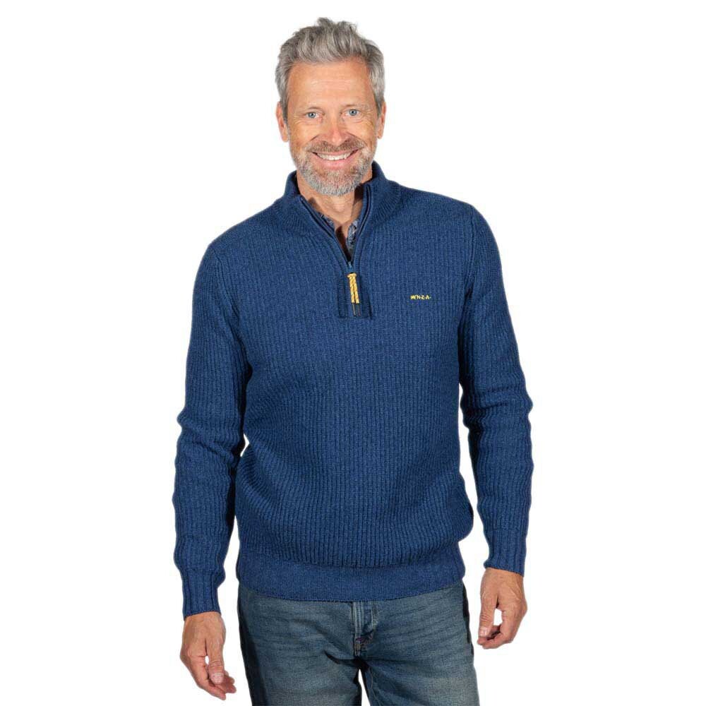 

Свитер Nza New Zealand Dry half zip, синий
