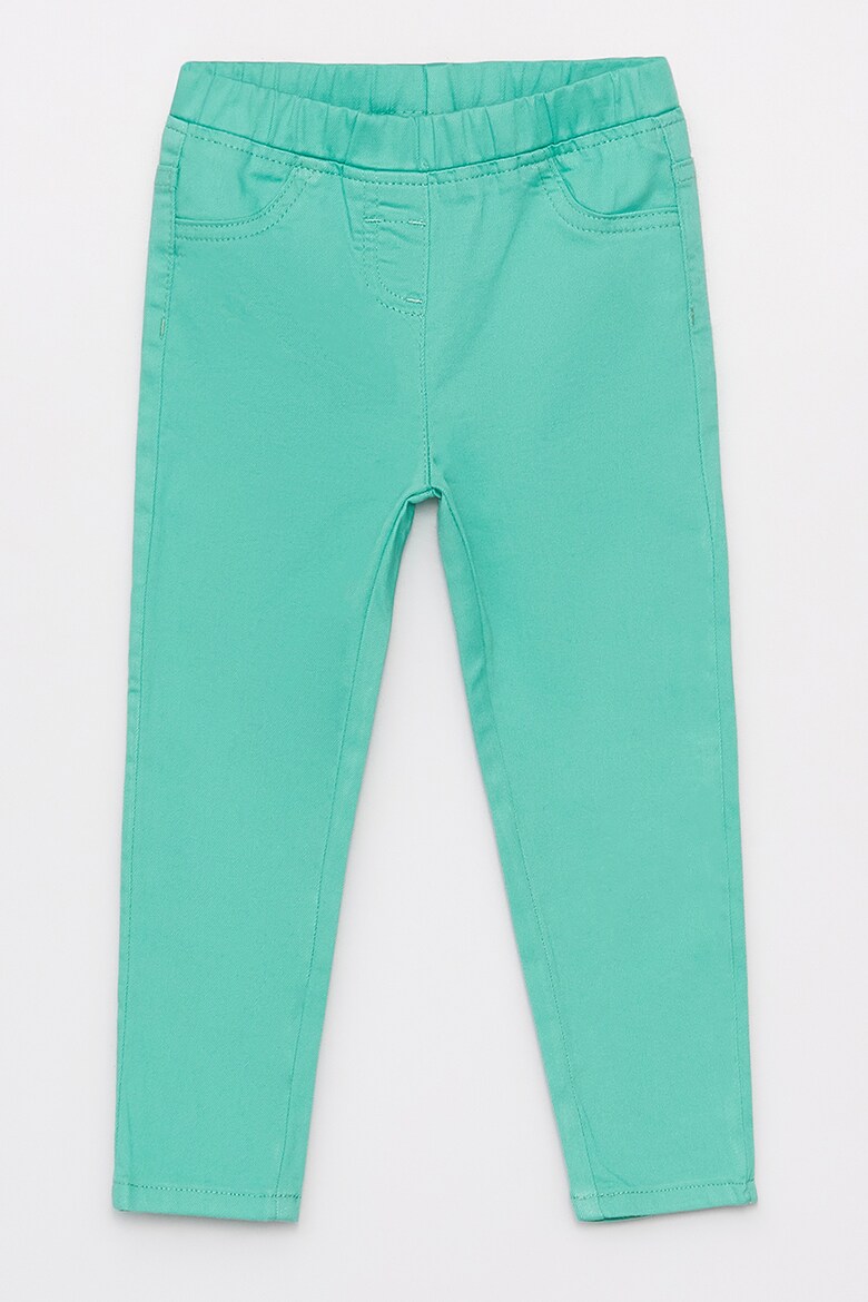Узкие брюки с эластичной талией Lc Waikiki, зеленый
