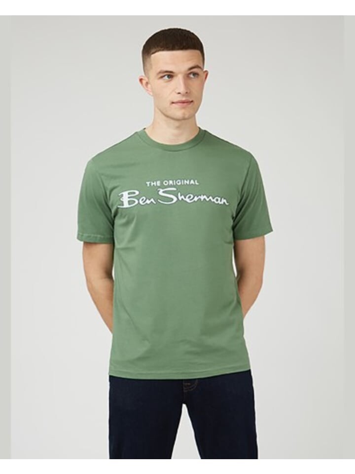

Футболка Ben Sherman Tshirt, зеленый