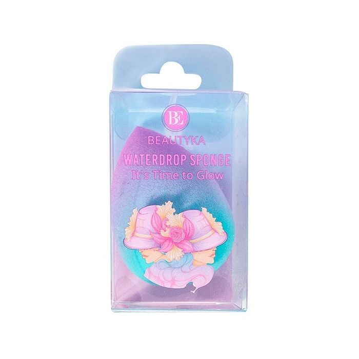 

Спонж It´s Time to Glow Waterdrop Sponge Beautyka, Multicolor