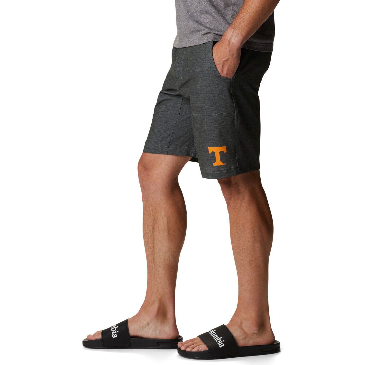 

Мужские шорты Columbia Grey Tennessee Volunteers Twisted Creek Omni-Shield