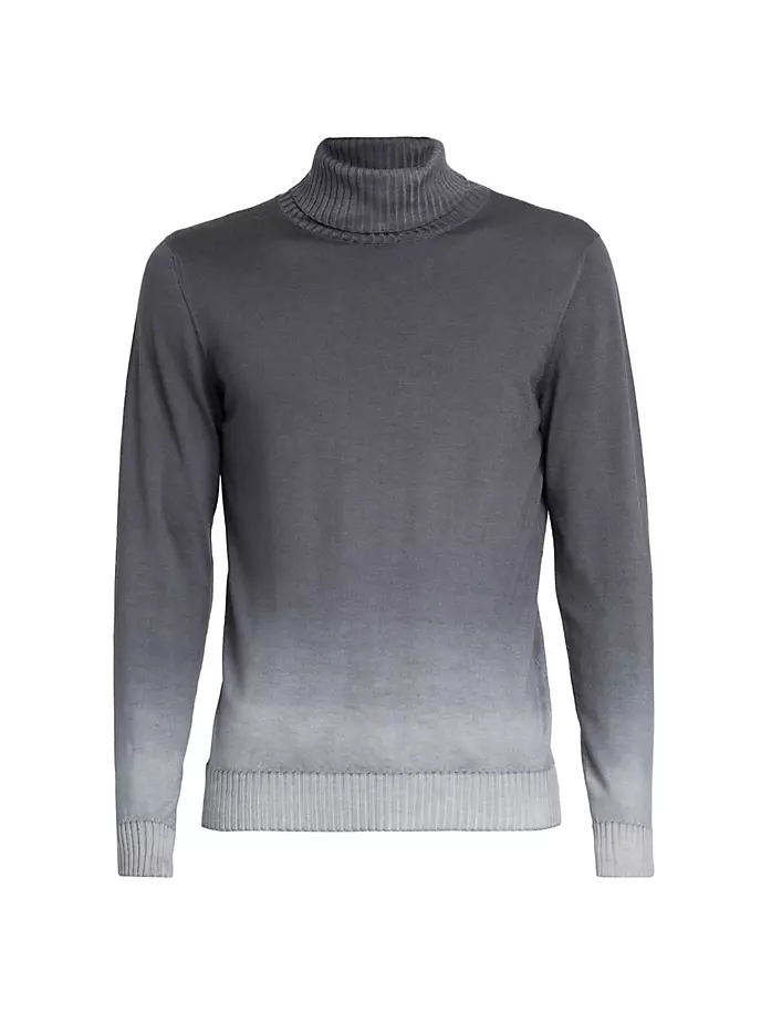 

Свитер из кашемира с эффектом омбре Kiton, серый