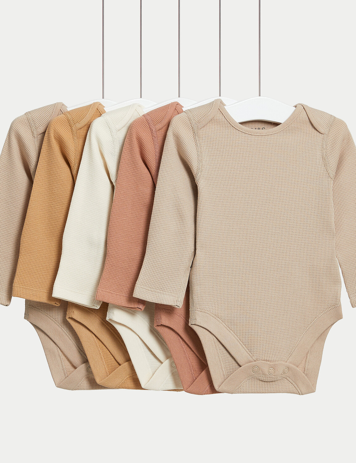 

5 пар боди из чистого хлопка Marks & Spencer