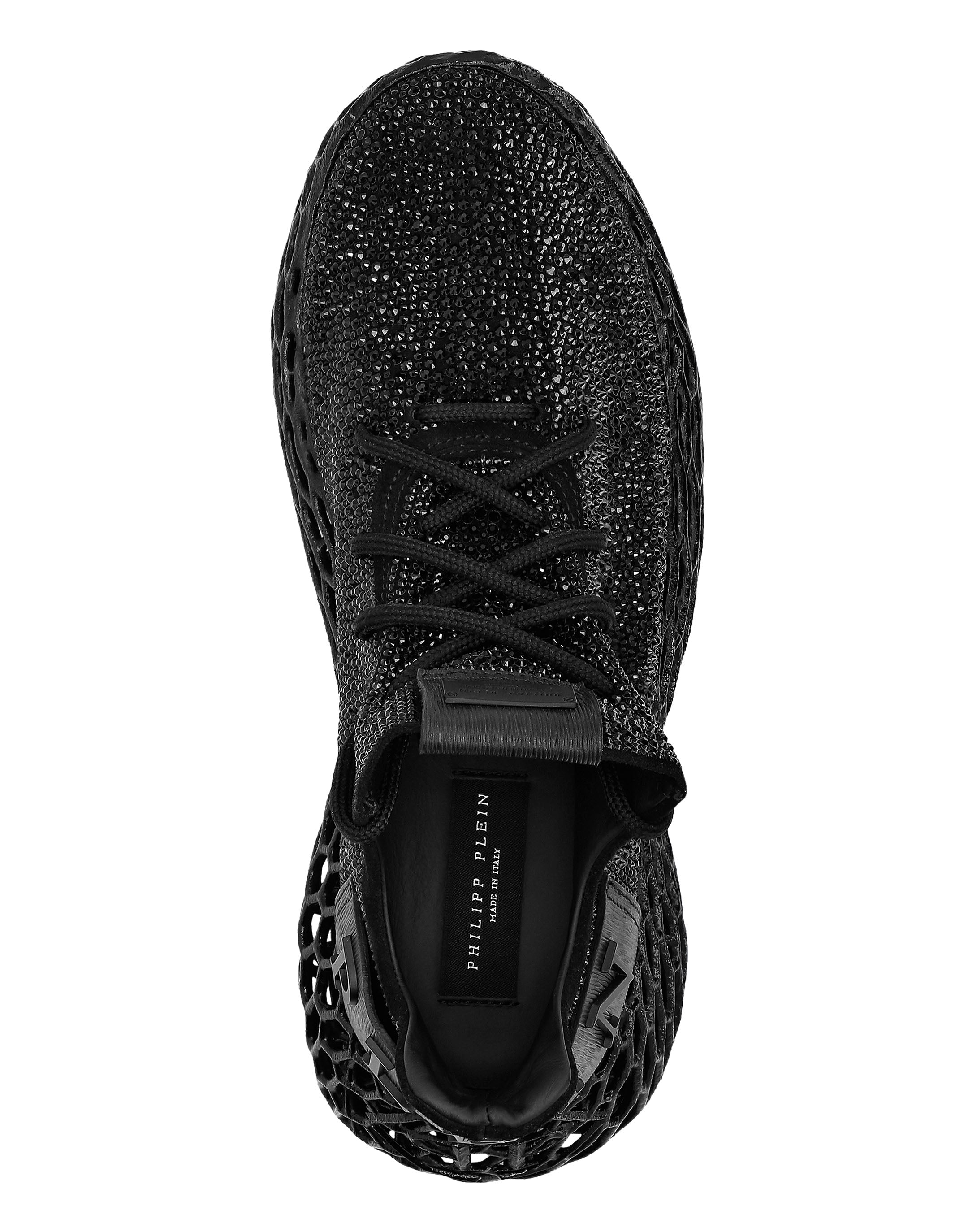 

КРОССОВКИ RUNNER $KELETON CAVIAR Philipp Plein, черный