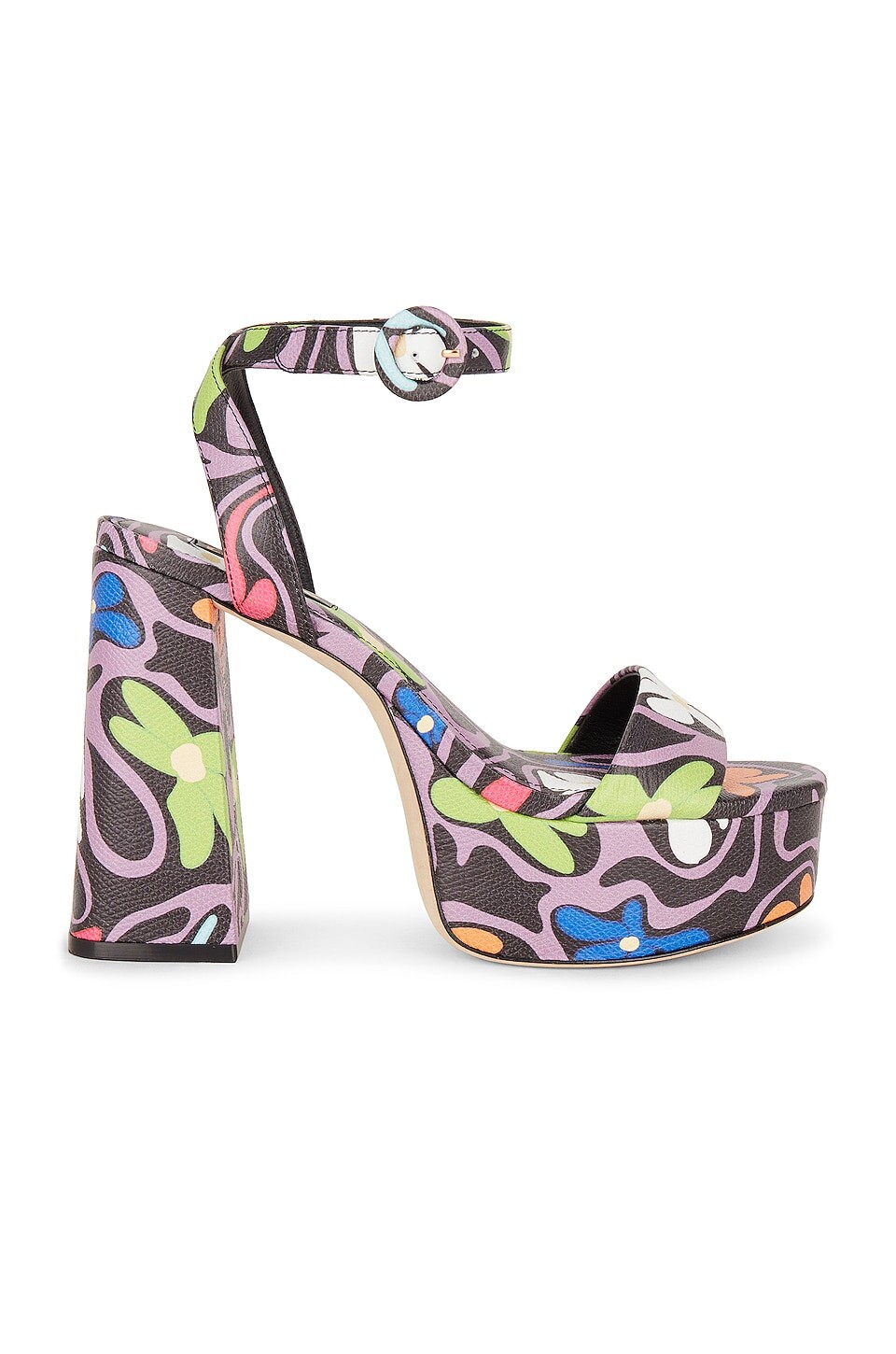 

Туфли Larroude Dolly, цвет Napa Flower Power Black