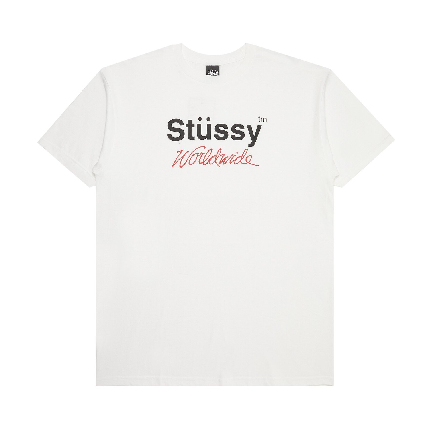 

Футболка Stussy Worldwide, белая, Белый