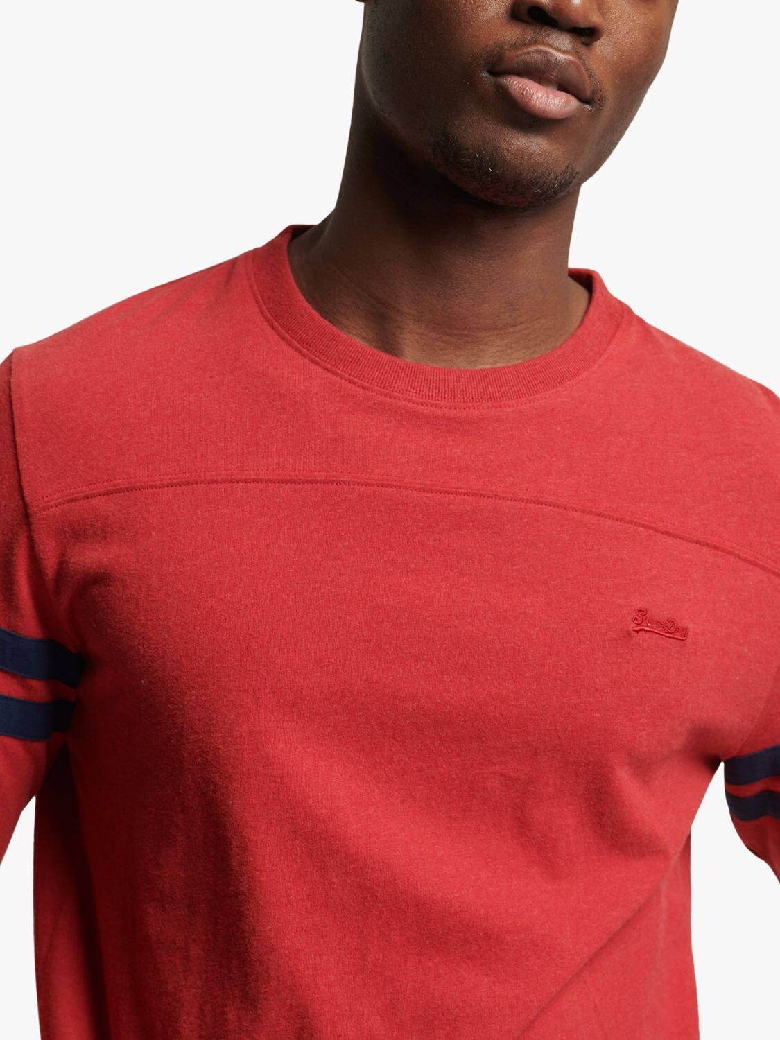 

Футболка с длинным рукавом в полоску Superdry Vintage Quarterback