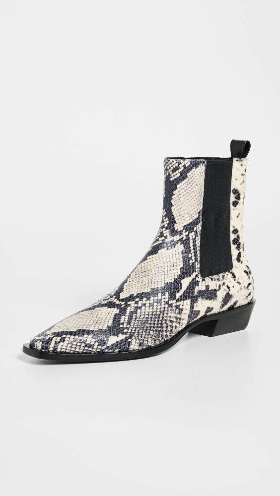 

Ботинки SIMKHAI Lennon Python Embossed Chelsea, натуральный