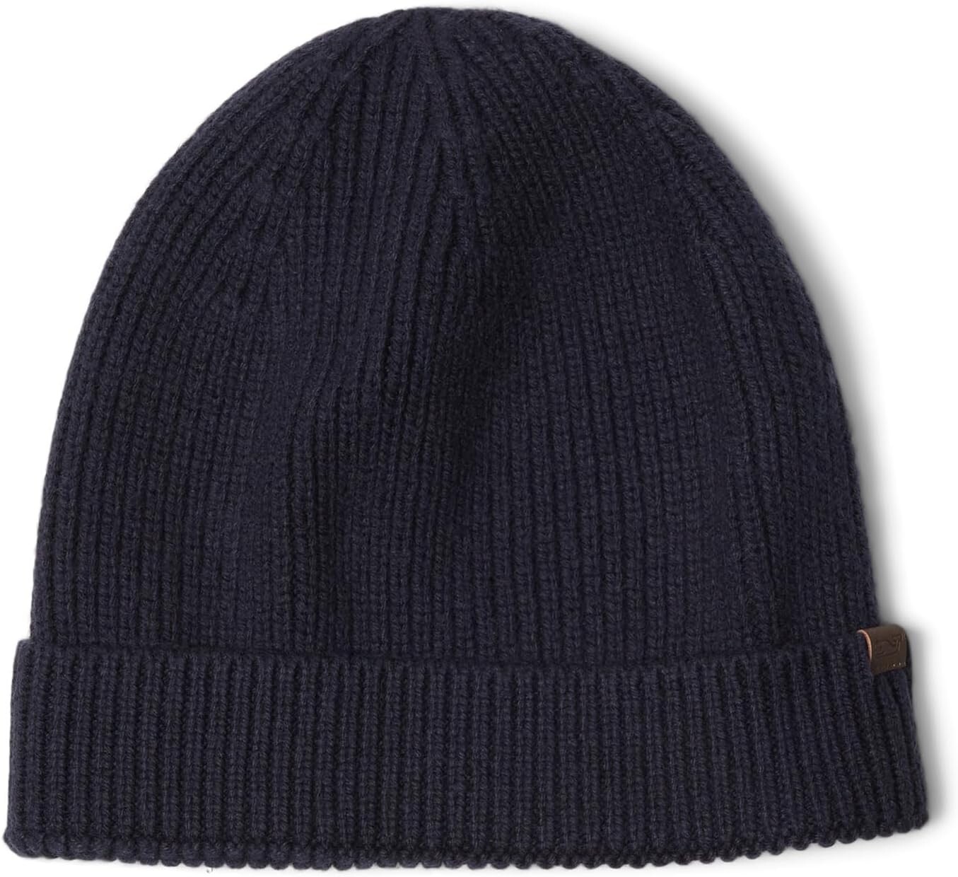 

Шапка-бини с манжетами в рубчик Vineyard Vines, цвет Nautical Navy