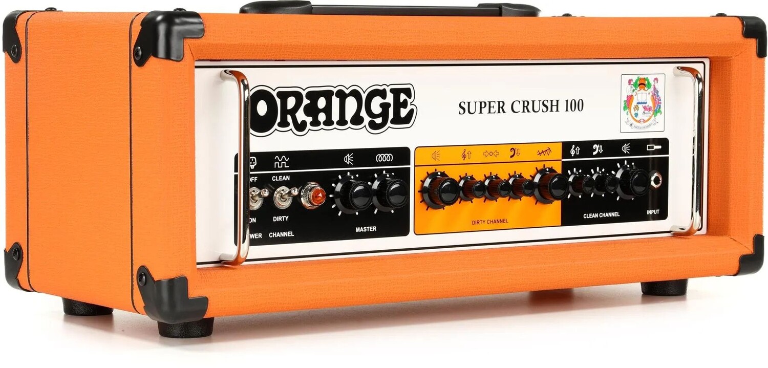 

Твердотельная головка Orange Super Crush 100, 100 Вт — оранжевая
