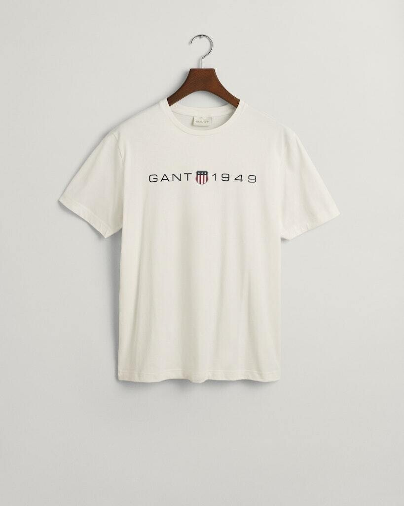 

Футболка Gant, цвет eggshell
