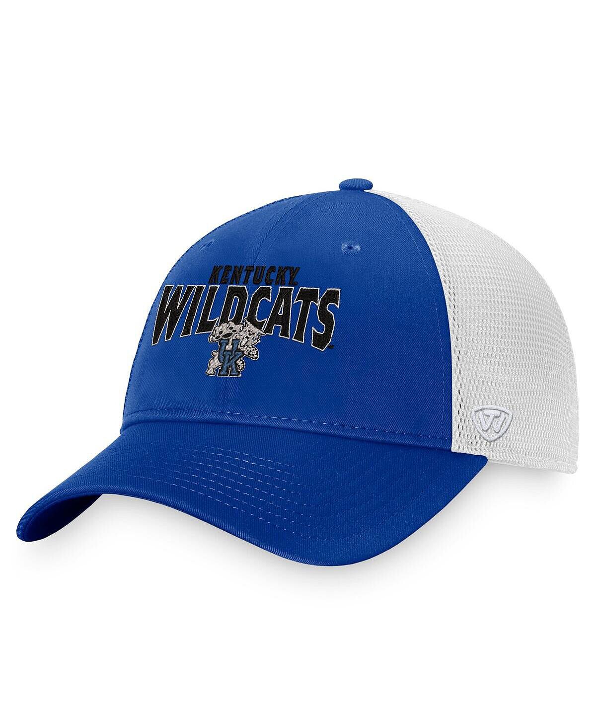 Мужская кепка Royal Kentucky Wildcats Breakout Trucker Snapback Top of the World