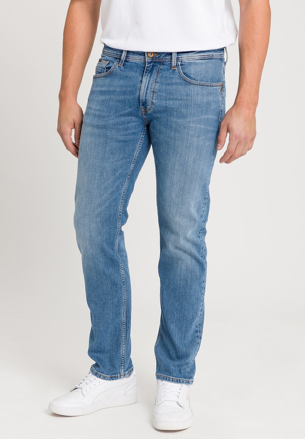 

Джинсы прямого кроя ANTONIO Cross Jeans, светло-голубой деним
