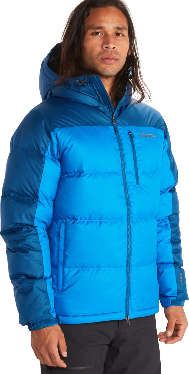

Куртка-пуховик Guides Down Hoodie - Мужская Marmot, синий