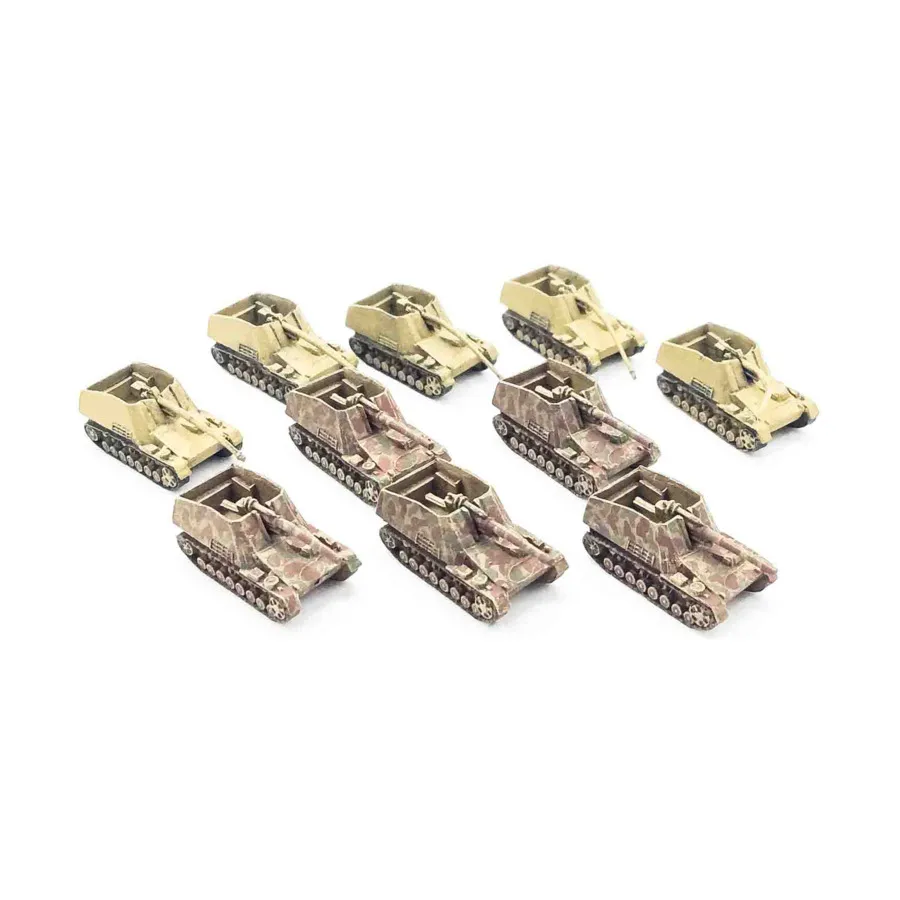 

Коллекция Нашорна №8, WWII Micro Armour - Germany - Loose Miniatures (1:285)