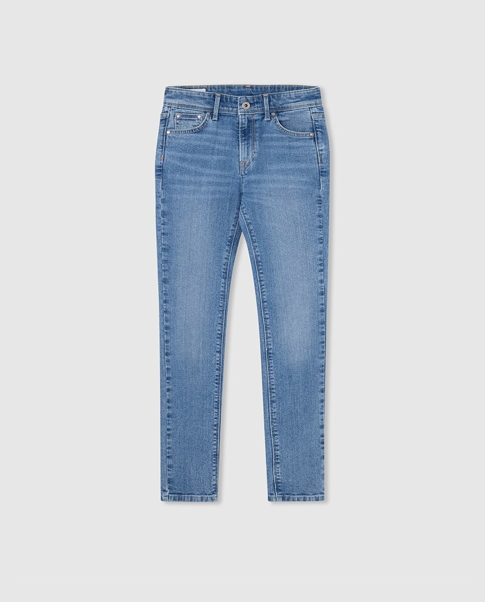

Джинсовые леггинсы для девочки Pepe Jeans, синий