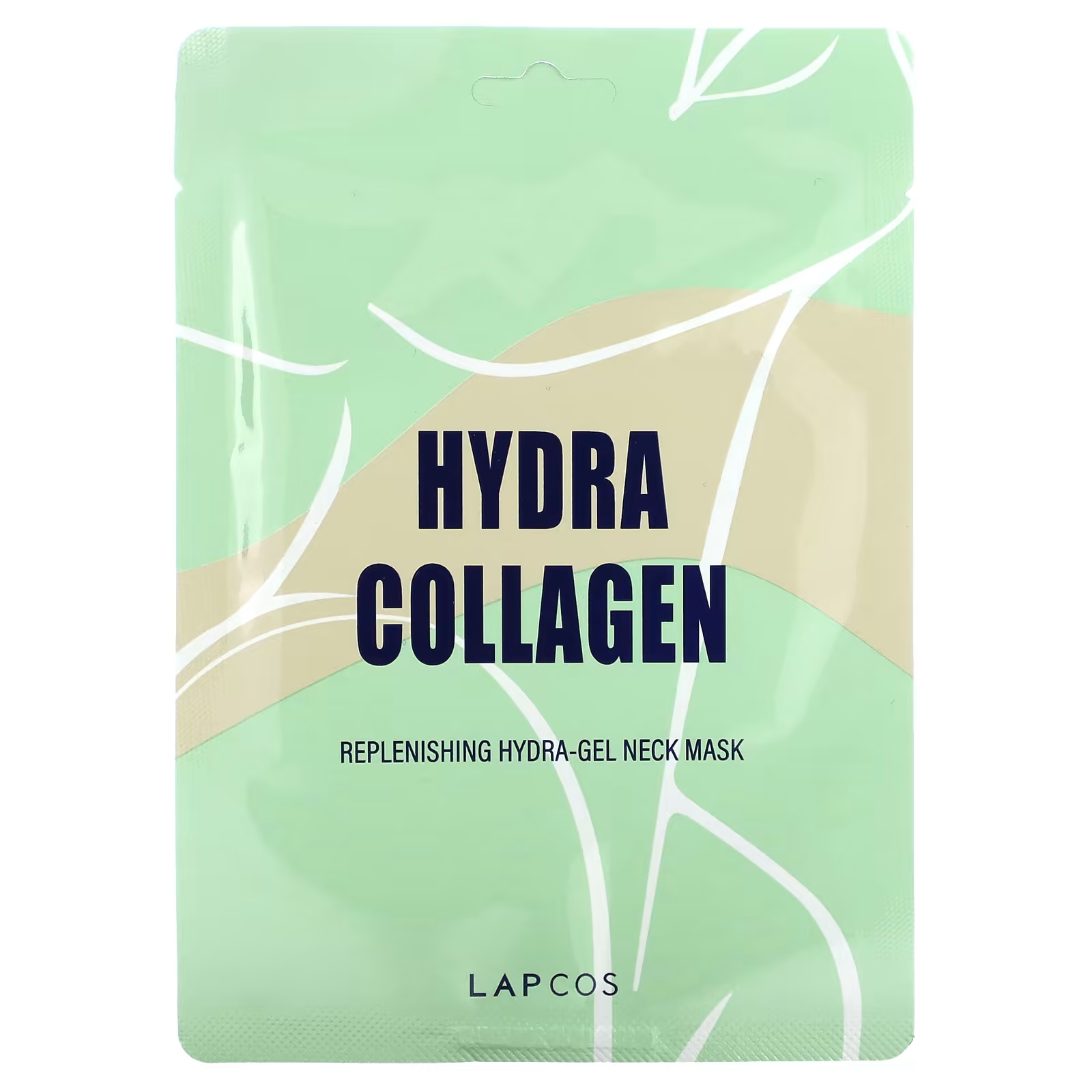 Косметическая маска для шеи Lapcos Hydra Collagen Hydra-Gel восстанавливающая, 15 гр. lapcos hydra collagen renewing hydra gel chest beauty mask 1 sheet 1 14 oz 40 g