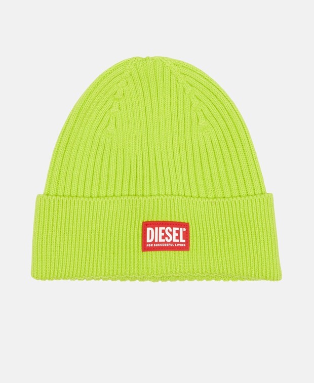 

Шерстяная шапка Diesel, цвет Medium Grey