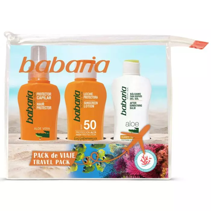 

Средство после загара set de viaje sun Babaria, количество 4 штук