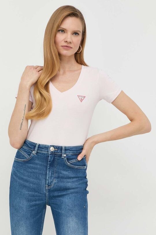 

Футболка Guess, розовый