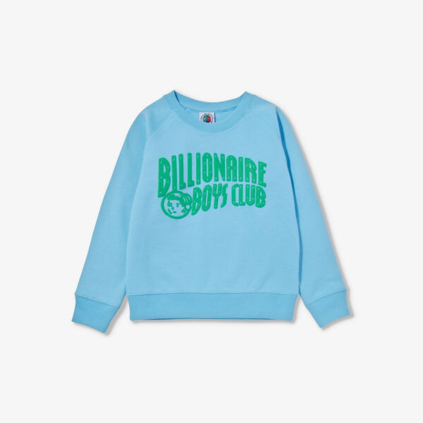 

Толстовка из хлопкового джерси с логотипом, 8 лет Billionaire Boys Club, синий