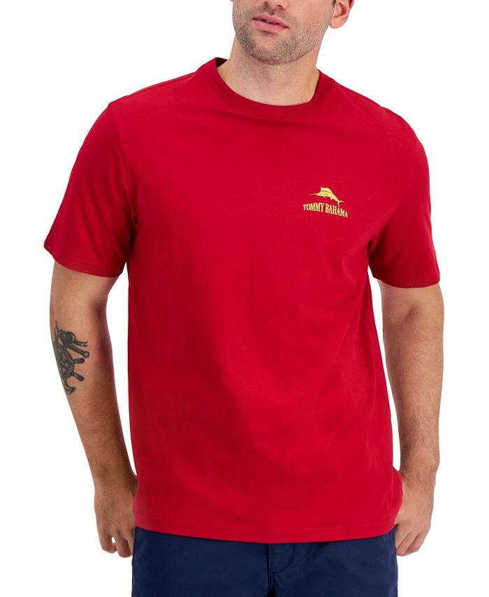

Мужская футболка с рисунком Primary Steakholder Tommy Bahama, красный