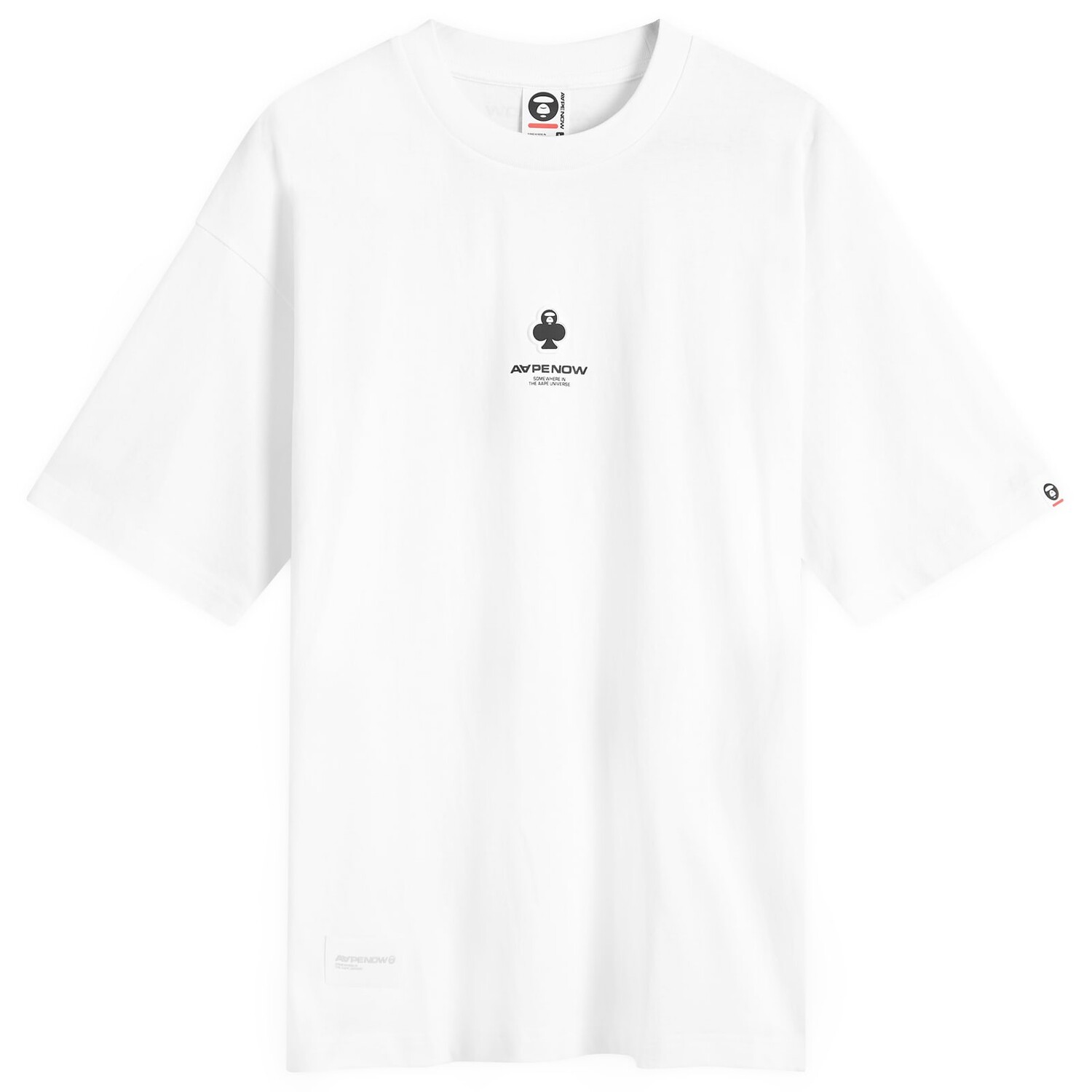 

Футболка Aape Clover Logo T-Shirt, белый